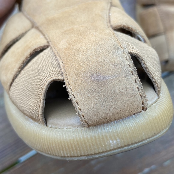 Vintage Earth Shoe Brown Suede Leather Sandal - Picture 8 of 8